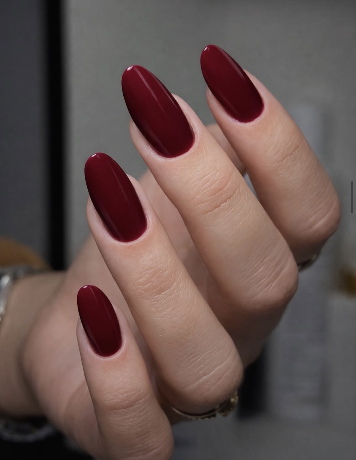 Risultato unghie - Rosso Bordeaux